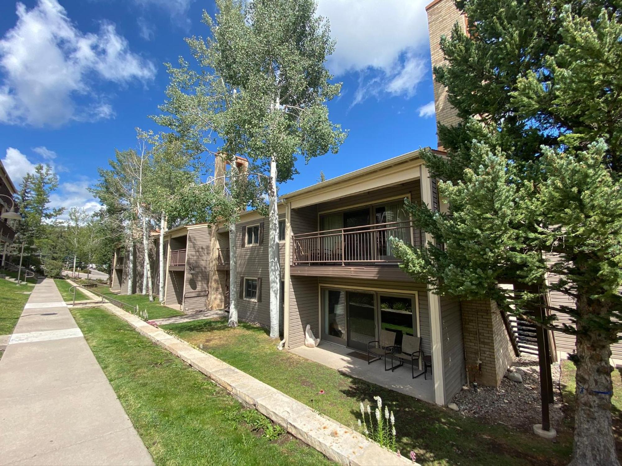 Timberline Condominiums Studio Deluxe Unit 118 斯诺马斯村 外观 照片