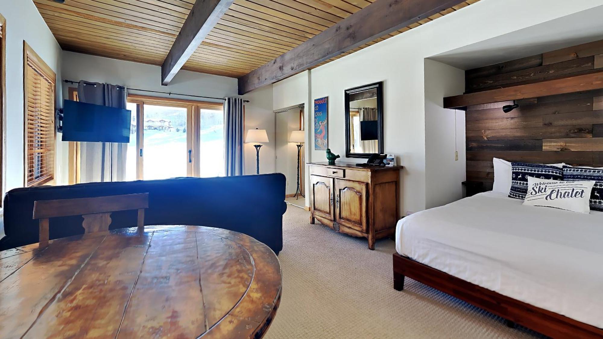 Timberline Condominiums Studio Deluxe Unit 118 斯诺马斯村 外观 照片